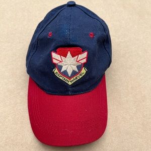 Captain Marvel Snapback Cap Culturefly Adult Adjustable